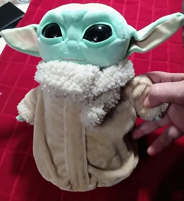 Mattel Star Wars MANDALORIAN The Child Baby Yoda GROGU 8  Plush Green NEW • $14.99