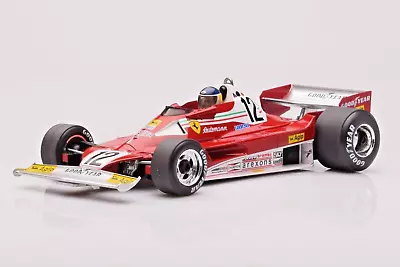 MCG 1:18 Ferrari 312 T2B #12 Carlos Reutermann - 3rd Place - Swedish GP 1977 • £9.99