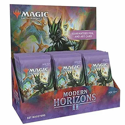 Magic: The Gathering Modern Horizons 2 Set Booster Box | 30 Packs Sealed Box  • $192.44