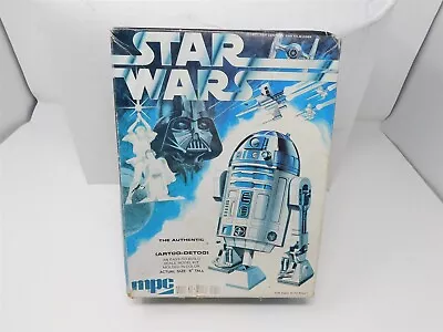 Star Wars 1977 Mpc Star Wars R2-d2 Model Kit #1-1912 (box And Manual Only) • $10