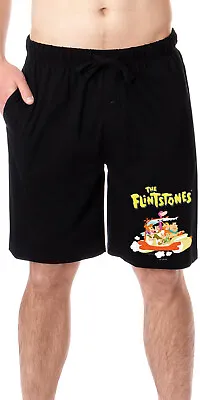 The Flintstones 1985 Mens' Cartoon TV Show Characters Sleep Pajama Shorts • $24.99