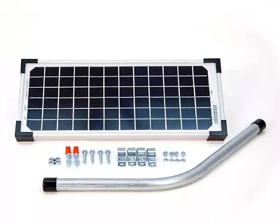 Mighty Mule Solar Panel Kit 10-Watt Electric Dual Swing Gate Opener Steel • $115