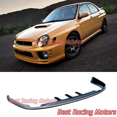 For 2002-2003 Subaru Impreza WRX Sedan Pro-D Style Front Bumper Lip (Urethane) • $99.99