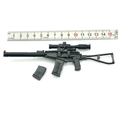 1/6 Scale AS VAL SWAT Rifle Gun Weapon Military For 12  Action Figure Soldier UK • £5.99