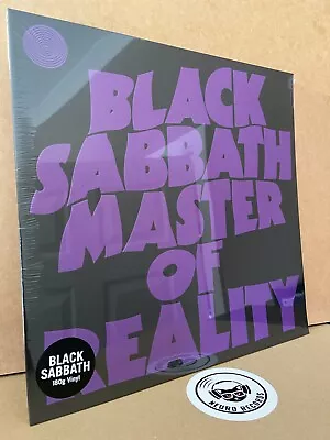 BLACK SABBATH - 'MASTER OF REALITY' On BLACK 180g VINYL (2015 REISSUE) • £21