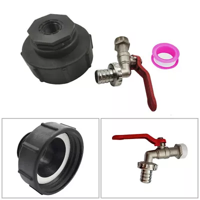 Garden IBC Tank Adapter Connector/Adapter S100*8 Tap With Range Of Tap Outlets • £12.63