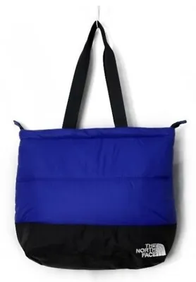 The North Face Nuptse Tote Insulated Bag Puffer Lapis Blue Royal RECEIPT  NWT • $171.27