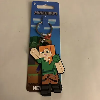 Minecraft Keyring Key Chain  Bag Charms Officially Licensed Merchandise NEW UK • $19.99