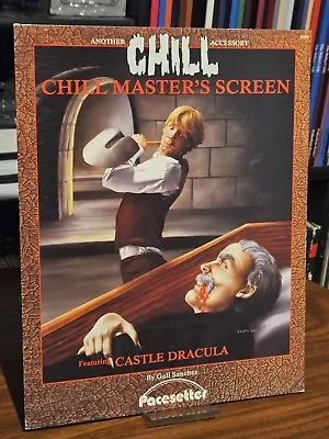 CHILL Master's Screen Castle Dracula Roleplaying PACESETTER RPG • $39.95