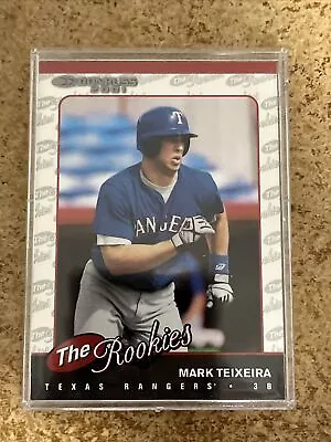 MARK TEIXEIRA ⚾️ 2001 Donruss The Rookies #R91 RC | Texas Rangers | QTY • $4.99