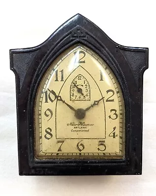 Vintage New Haven Alarm Clock ( Bakelite ? Case) • $24.99