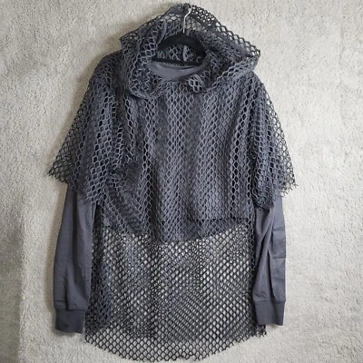 $19.95 • Buy IVY PARK Womens Top Size XXS Grey Long Sleeve Hoodie Unique Casual 1303