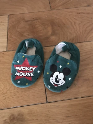 £1 • Buy Disney Junior Mickey Mouse Kids Slippers Size 5 To 5.5 Infant