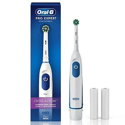 Oral B Pro Expert Electric Toothbrush For Adults Battery Operated • $46.78