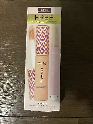 Tarte Icons Shape Tape Concealer 29N Sunflower Maracuja Juicy Lip NIB • $42.44