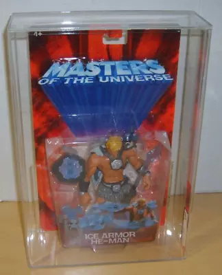 200X Masters Of The Universe ICE ARMOR HE MAN FIGURE MOTU AFA 85! C90 B85 F90 • $109.99