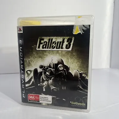 Fallout 3 - PS3 PlayStation 3 Game Complete With Manual PAL • $11.99