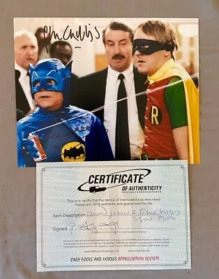 Only Fools And Horses - David Jason & John Challis Hand Signed 10x8 Photo W/COA • £135