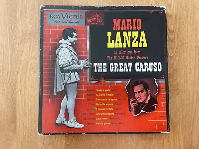 RCA Victor Red Seal Mario Lanza The Great Caruso 45RPM - EX+ • $2.75