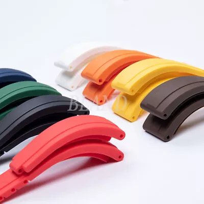 Rubber Watch Band Strap Fits For Rolex Daytona SUB GMT OYSTERFLEX 20mm  • £22.79