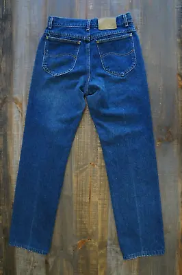 Vintage Lee Union Made USA Distressed Jeans Mens ~ 30 X ~ 31 (SEE PICS 4 MEAS) • $45