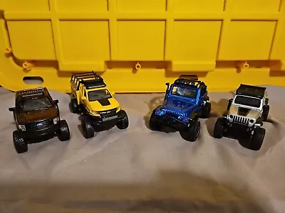 Maisto Diecast 4x4  Lot Of 4  Jeep   Chevy  Ford F150  Rubicon • $3