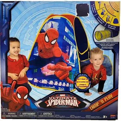 Marvel Ultimate Spider-man Camp N' Play Tent • $17.99