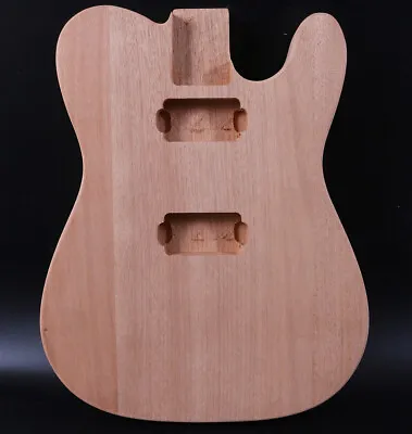 Electric Guitar Body Mahogany Bolt On Heel HH Pickups For Tele Guitar Bodies • $59