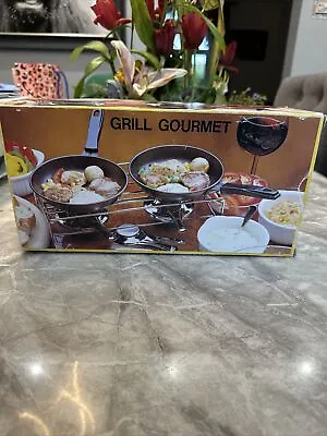 Vintage Gourmet Grill Raclette Indoor Outdoor Cooking Camping Caravaning Etc • £26.51