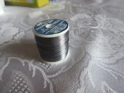Pac Bay Gun Metal Grey Metalic Whipping Thread • £5