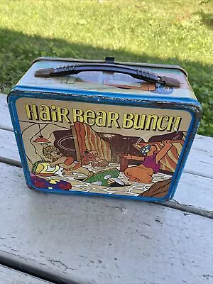 Vintage Hair Bear Bunch Metal Lunch Box - No Thermos • $24.24