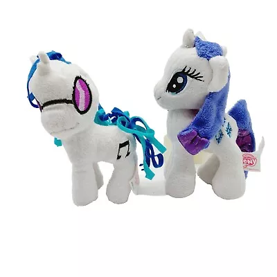 My Little Pony Funrise Plush Rarity 6   DJ Pon & Plush Rarity 6  Set Of 2  • $7.04