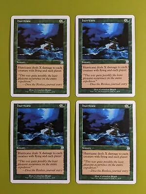 Hurricane X4 Deckmasters: Garfield Vs. Finkel 4x Playset Magic The Gathering MTG • $2.85