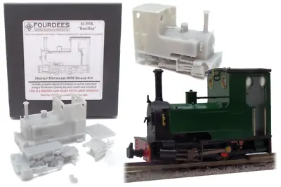 Fourdees Steam Locomotive 'Bacillus' 009 / OO9 Kit For Bachmann Chassis • £34.99