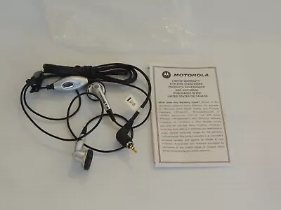 MOTORLA NEW HEADSET OEM 2.5MM HANDS-FREE EARPHONES For CELL PHONES • $8.50