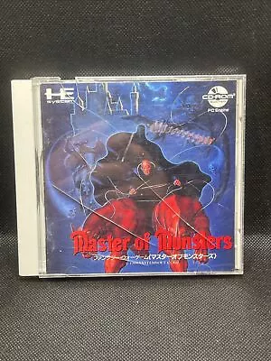 Master Of Monsters Game PC Engine CD Rom CIB COMPLETE  (CD IS MINT)   Japanese • $16.99