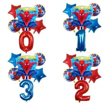 £9.99 • Buy Spiderman Marvel Age Birthday Star Round Number 32'' Foil Party Balloons Decors