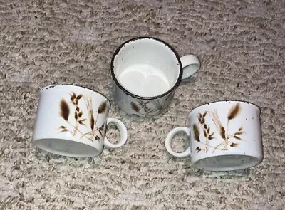 Midwinter Stonehenge Wild Oats Coffee Cups England 2 1/2  NO Saucers!! Just Cups • $9.94