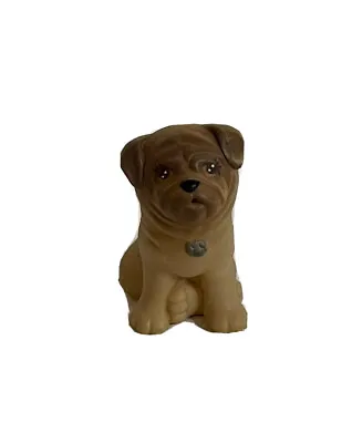 $11.50 • Buy Vintage Littlest Pet Shop Happy Pug Dog Figure Toy 1993 Kenner Rare Cute Puppy
