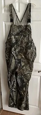 Men's Remington Camo Overalls XL 46/48 Realtree Hardwood Camouflage Bib Hunting • $24.65