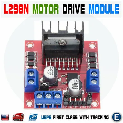 L298N Dual H Bridge DC Stepper Motor Drive Controller Board Module For Arduino • $3.64