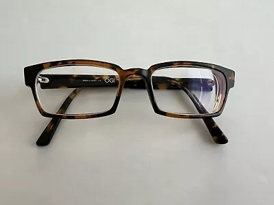 OGI Evolution Eyeglasses Frames Brown 51-17-140 3103/450 Japan • $28.49