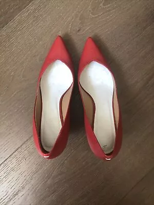 Maison Margiela Womens Shoes 371/2  Red Color Barely Worn • $81.99