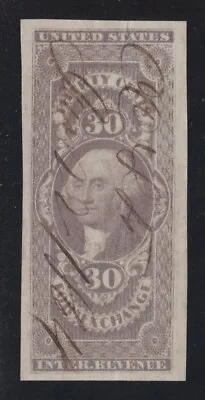 US R51a 30c Foreign Exchange Used XF-Gem SCV $200 • $199.95