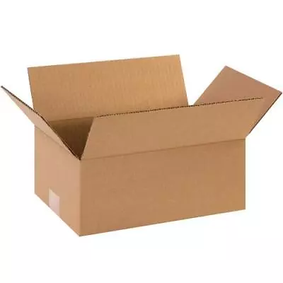 12x8x5  Corrugated Boxes For Shipping Packing Moving Supplies 25 Total • $31.99