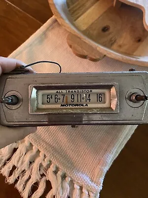 Vintage Motorola All Transistor Radio Am Car Radio Not Tested 1960s • $75