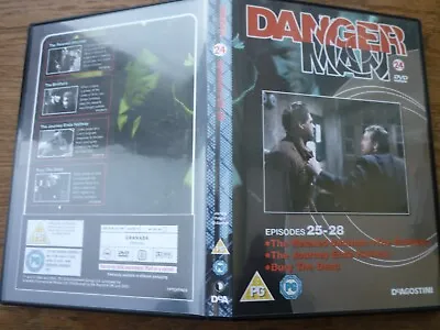 DANGER MAN - VOL 25 - EPISODES 25-28 - DVD - 2005 - De AGOSTINI • £3.79
