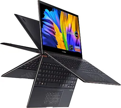 ASUS ZenBook Flip UX371EA 13.3  OLED 4k UHD Touch Laptop I7-1165G7 16GB 1TB W11P • $656