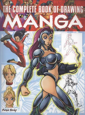 The Complete Book Of Drawing Manga By Gray (Paperback) FREE Shipping Save £s • £3.19