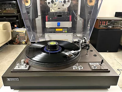 Sanyo TP-8250 Vintage Stereo Turntable Direct Drive With Empire 2000 Cartridge • $274